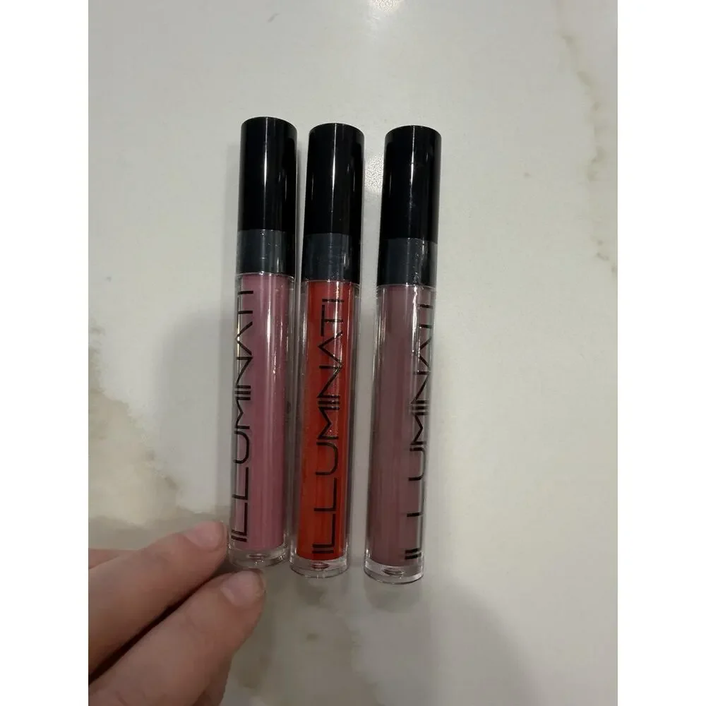 Illuminati Ultra Cream Lip Gloss 3 Various Shades - New And Sealed